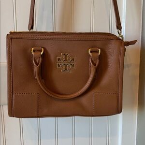 Tory Burch Tan Leather Crossbody Bag